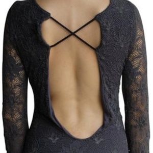 Nightcap Gray Priscilla Cocktail Dress